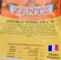Merguez veritables