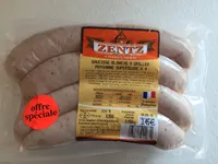 Saucisse blanche à griller paysane