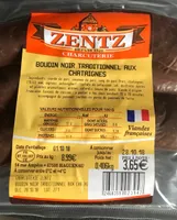 Boudin noir traditionnel aux chataignes