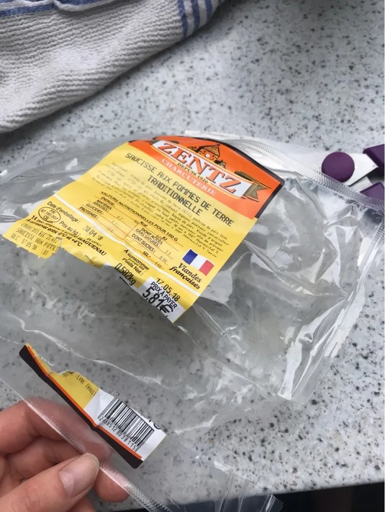 saucisse aux pommes de terre traditionnelles
