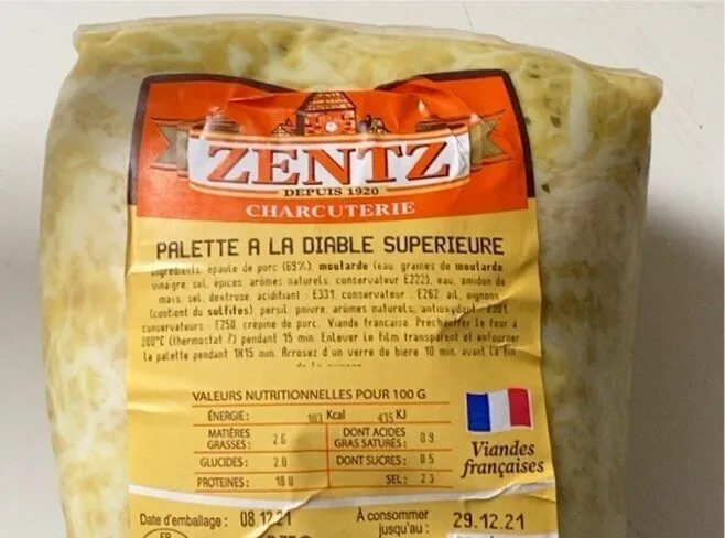 Palette à la diable superieure