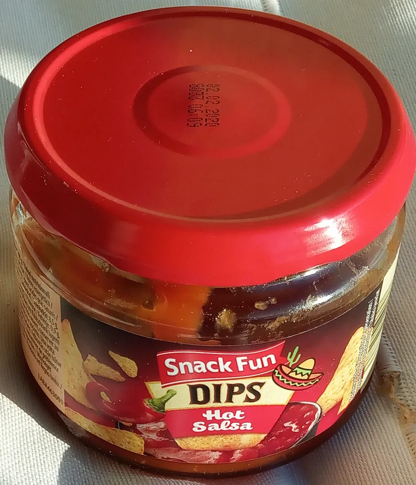 Snack Fun.  Dips Hot Salsa