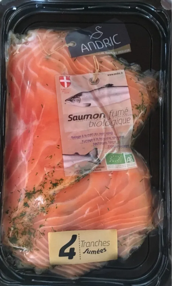 Saumon fume biologique
