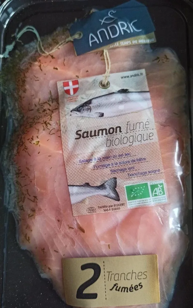 Saumon fumé bio