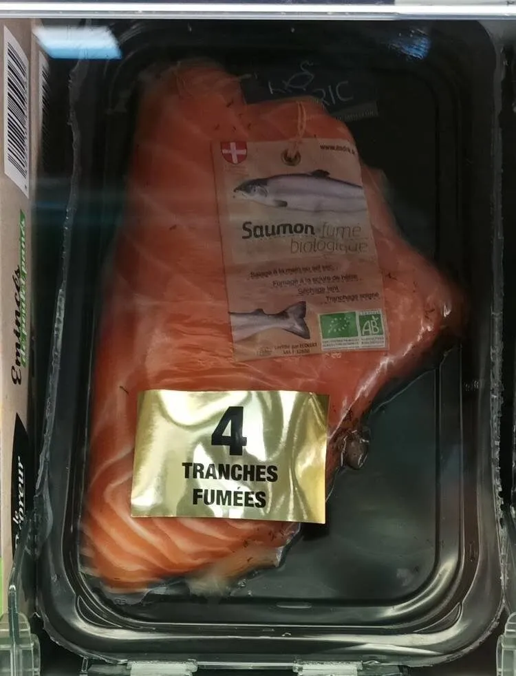 Saumon fumé biologique
