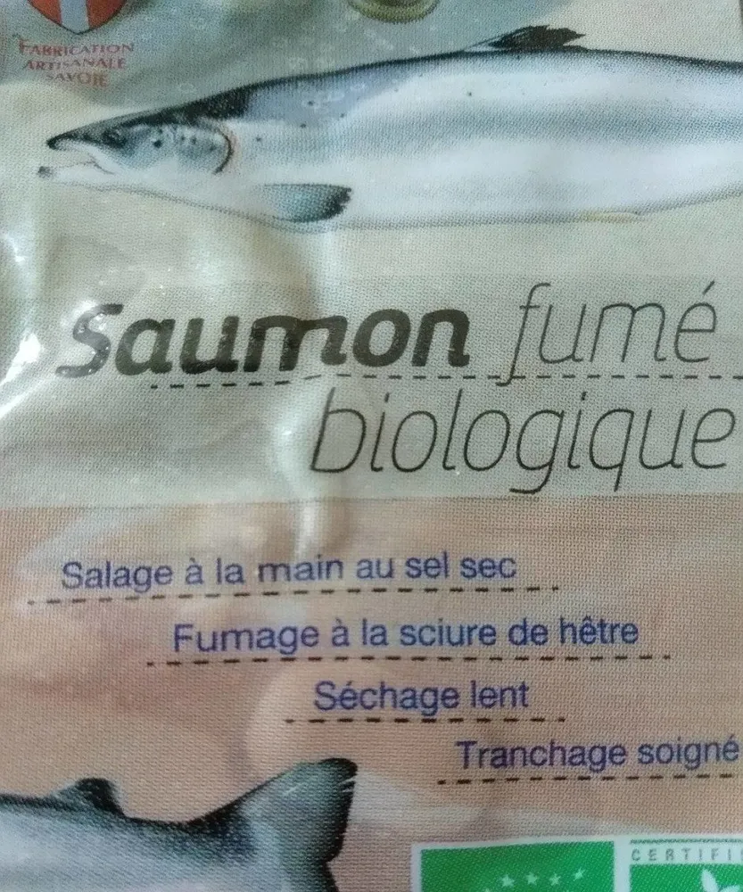 Saumon fumé biologique