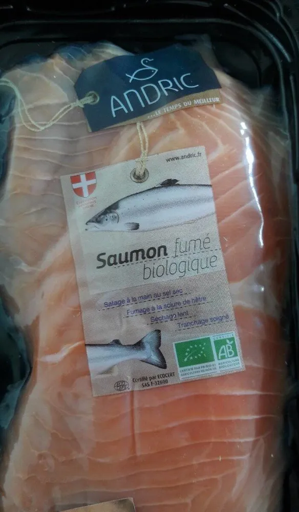 Saumon fumé biologique