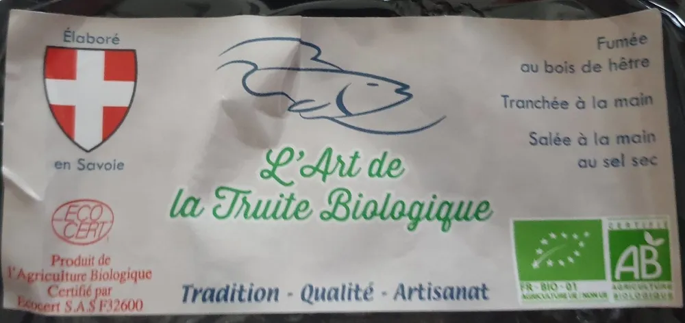 Truite fumée élevée France