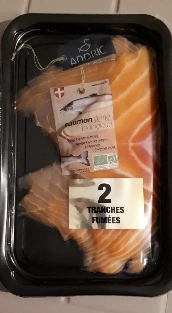 Saumon fumé biologique