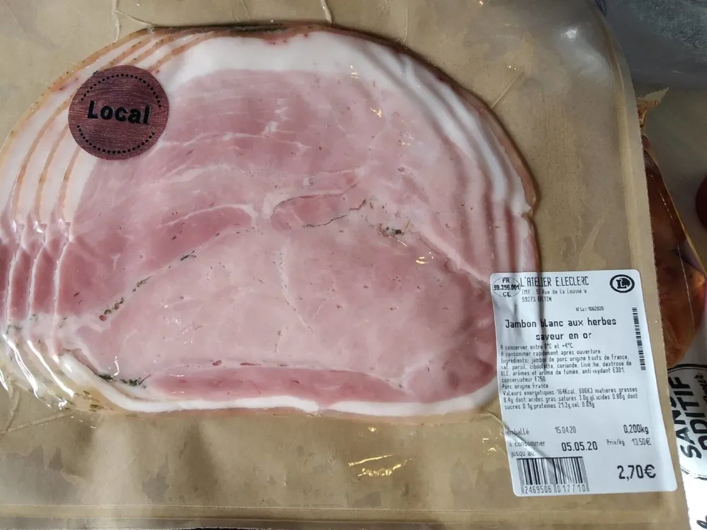 jambon blanc aux herbes