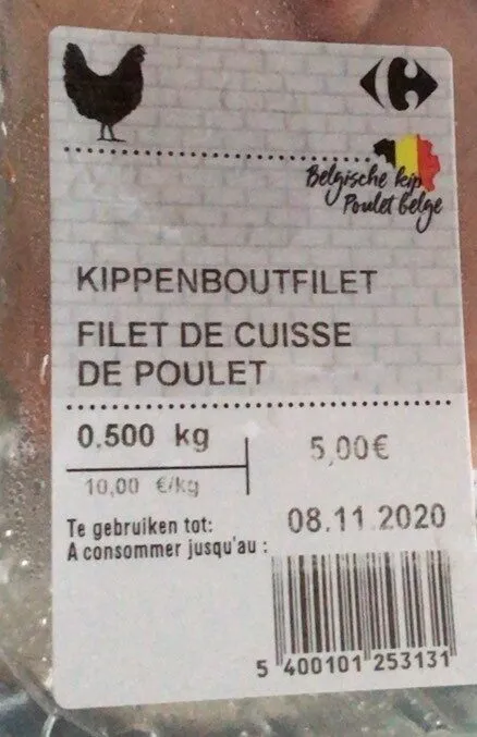 Filet de cuisse de poulet