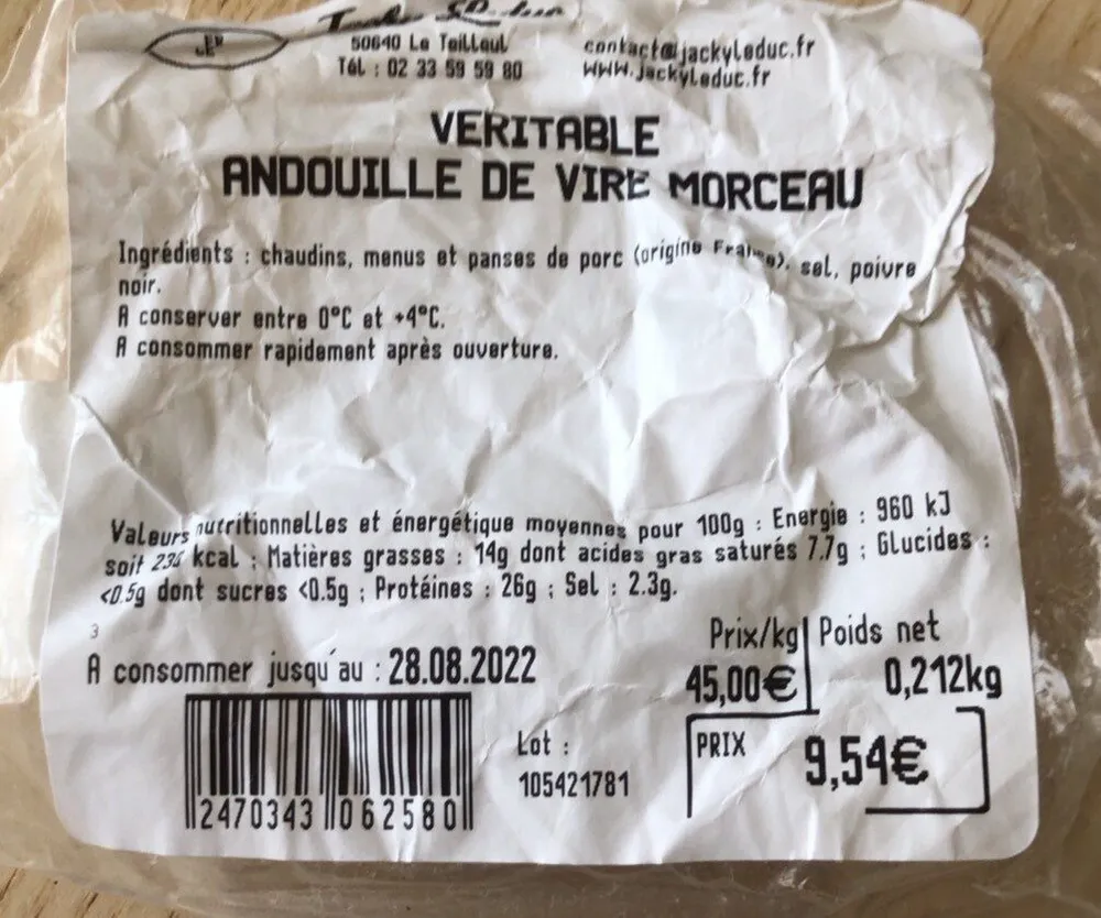 Andouille de vire