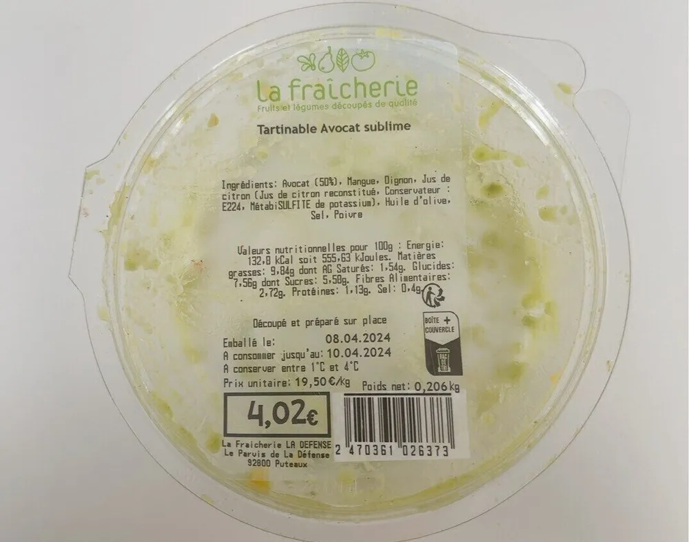 Tartinade Avocat Sublime