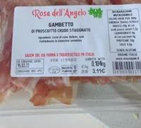 Prosciutto crudo stagionato gambetto