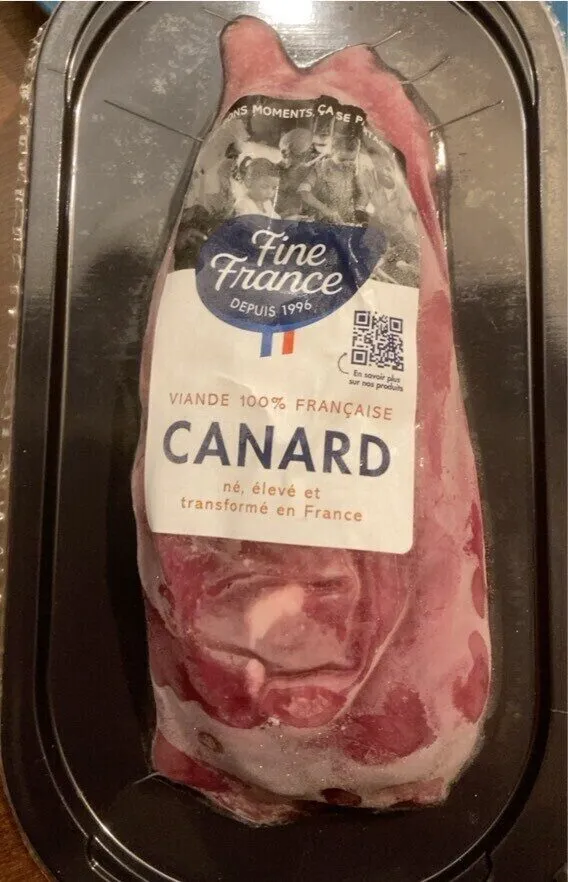 Aiguillettes de canard assaisonnées