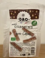 Mini gressins aux cèpes