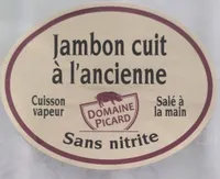 Jambon à l'ancienne sans nitrite cuit avec couenne