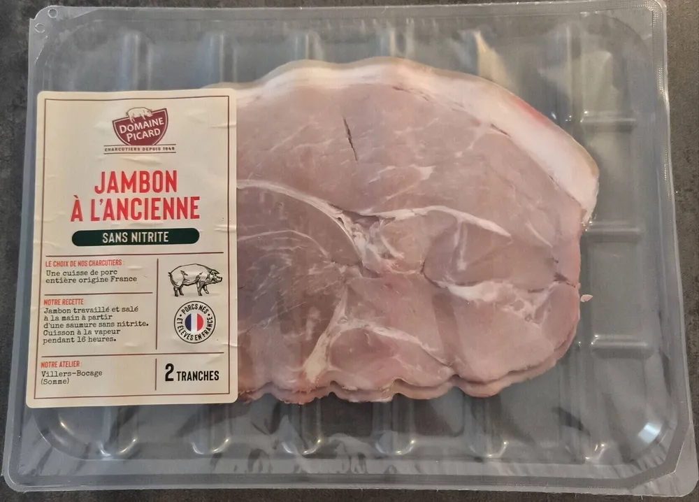Jambon a l'ancienne sans nitrite
