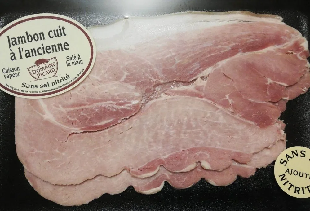 Jambon cuit à l'ancienne Domaine Picard sans sel nitrite