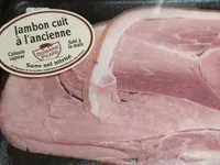 Jambon cuit à l'ancienne sans sen nitrité