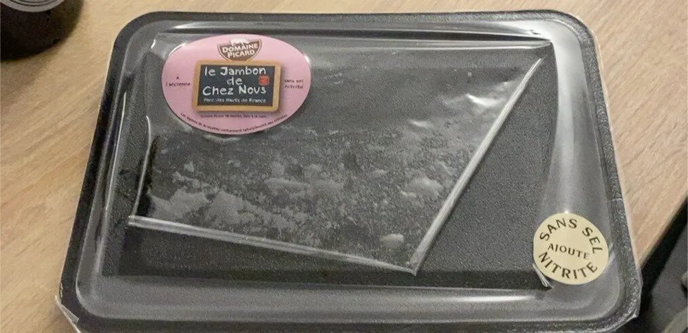 Jambon à l’ancienne cuit avec couenne