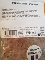 Terrine de lapin a l'ancienne