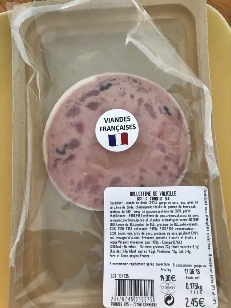 Ballotine de volaille