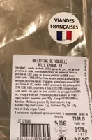 Balottine de volaille