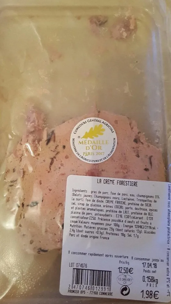 La crème forestière