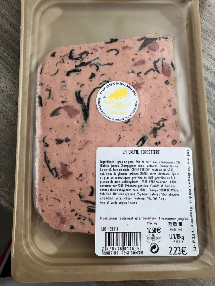 La crème forestière