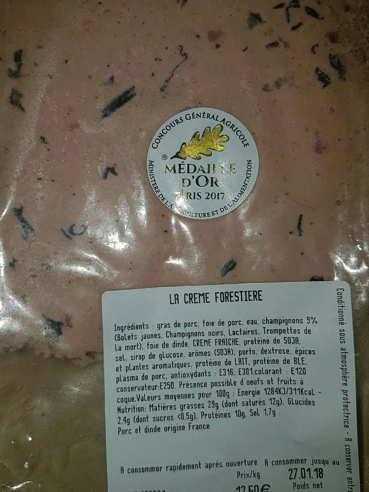 La crème forestière