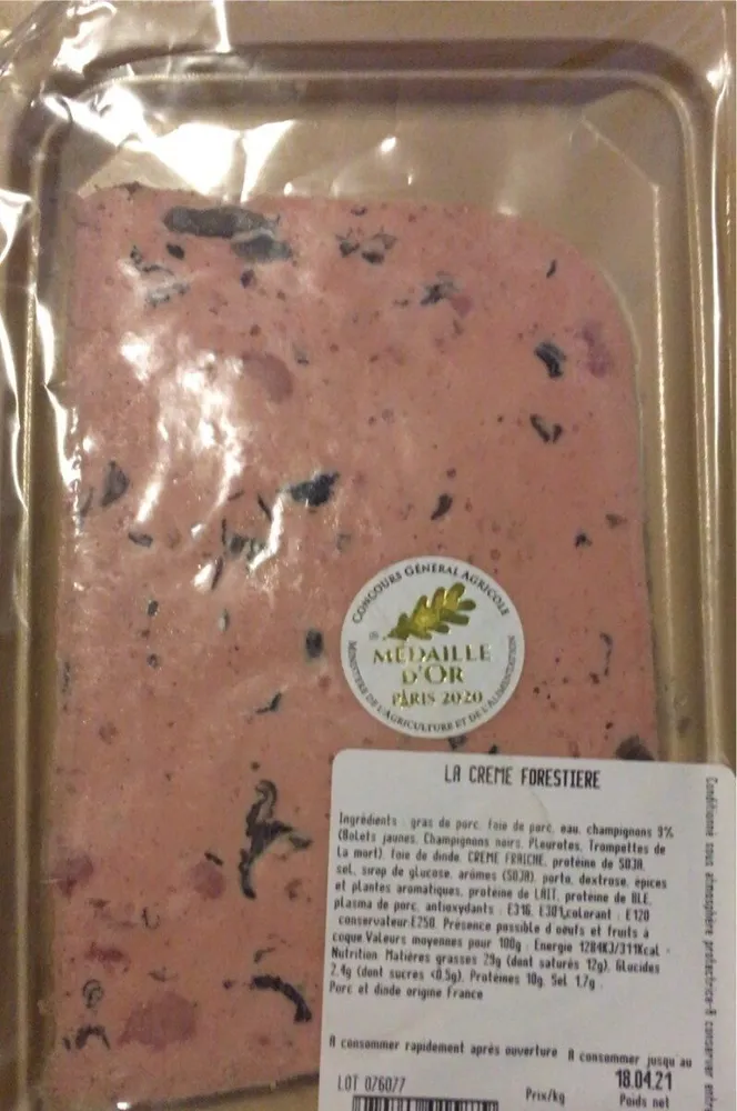 La creme forestiere