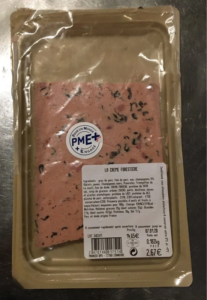 La crème forestière