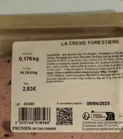 Crème forestière