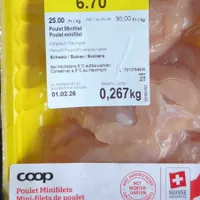 Poulet Minifilet