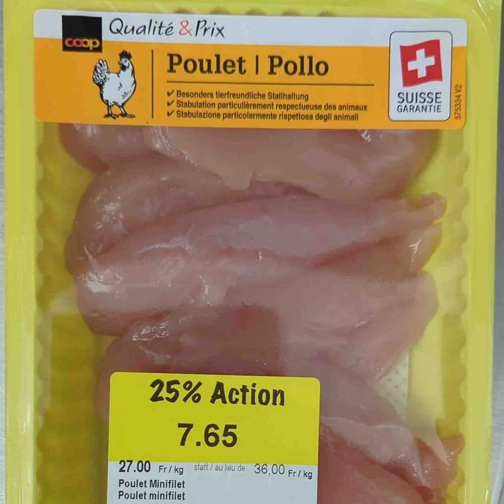 Poulet Minifilet