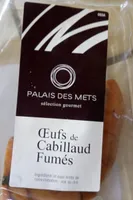 Oeufs de cabillaud fumés