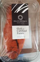 Oeufs de cabillaud fumés