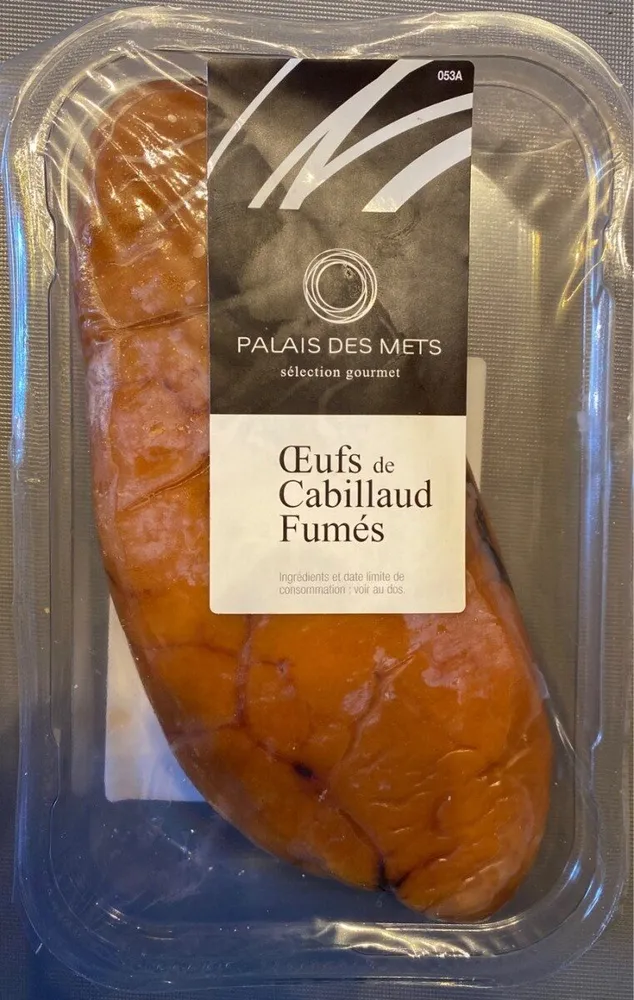 Œufs de cabillaud fumés