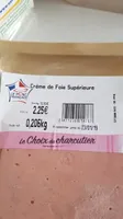 crème de foie supérieure