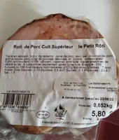 Rôti de porc cuit supérieur
