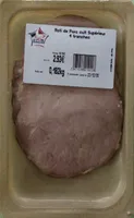 Rôti de porc cuit supérieur 4 tranches