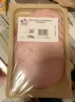 Roti de porc cuit superieur 4 tranches