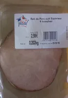 Roti de porc cuit superieur