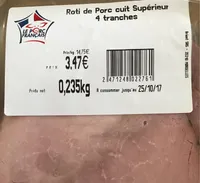 Roti de Porc cuit superieur