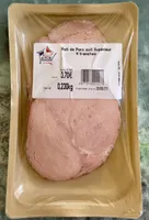 Rôti de porc cuit supérieur 4 tranches 230g