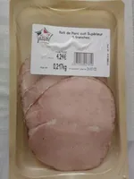 Rôti de Porc cuit Supérieur 4 tranches