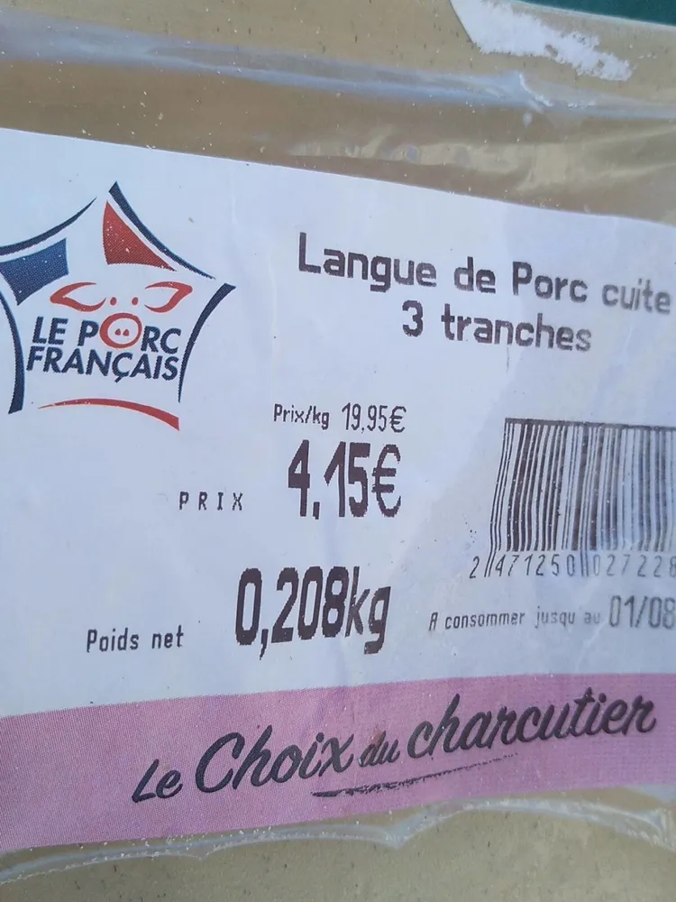 Langue de porc