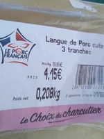 Langue de porc