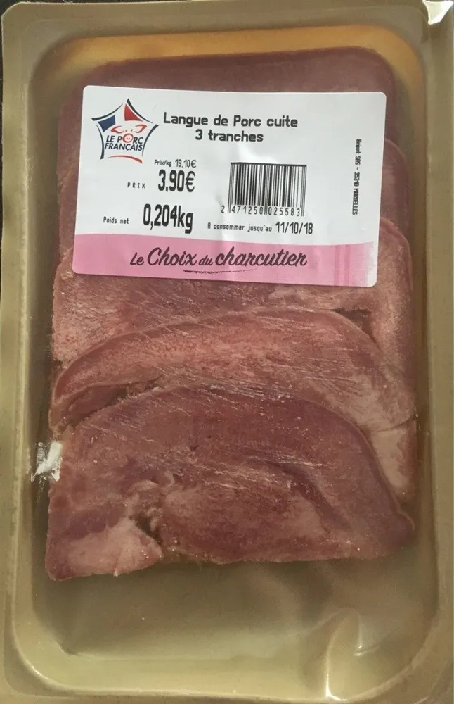 Langue de Porc cuite